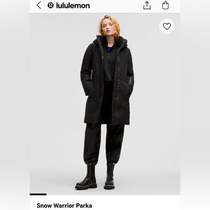 Lululemon Snow Warrior Parka size 6